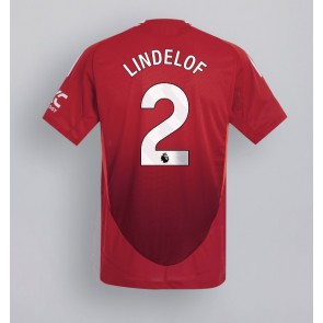 Manchester United Victor Lindelof #2 Domaci Dres 2024-25 Kratak Rukavima